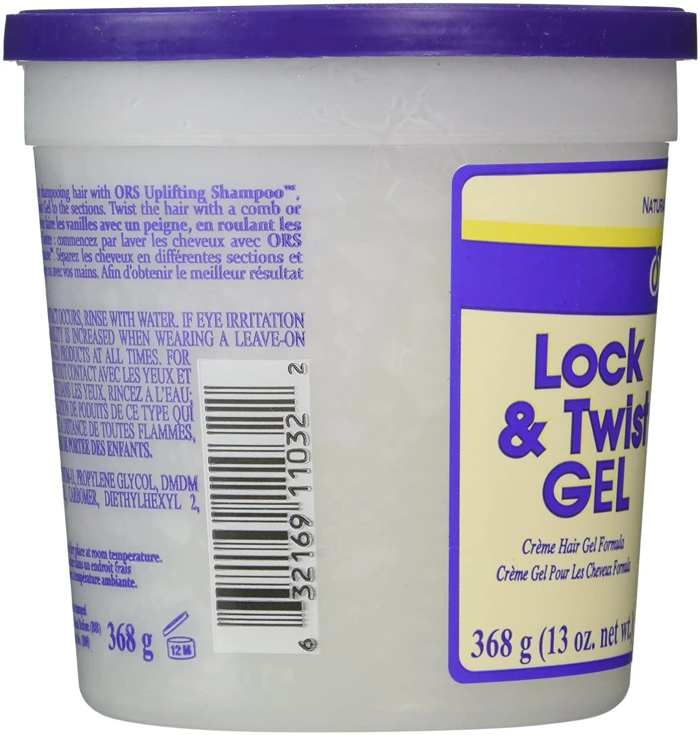 ORS Lock and Twist Gel Hair Gel Formula