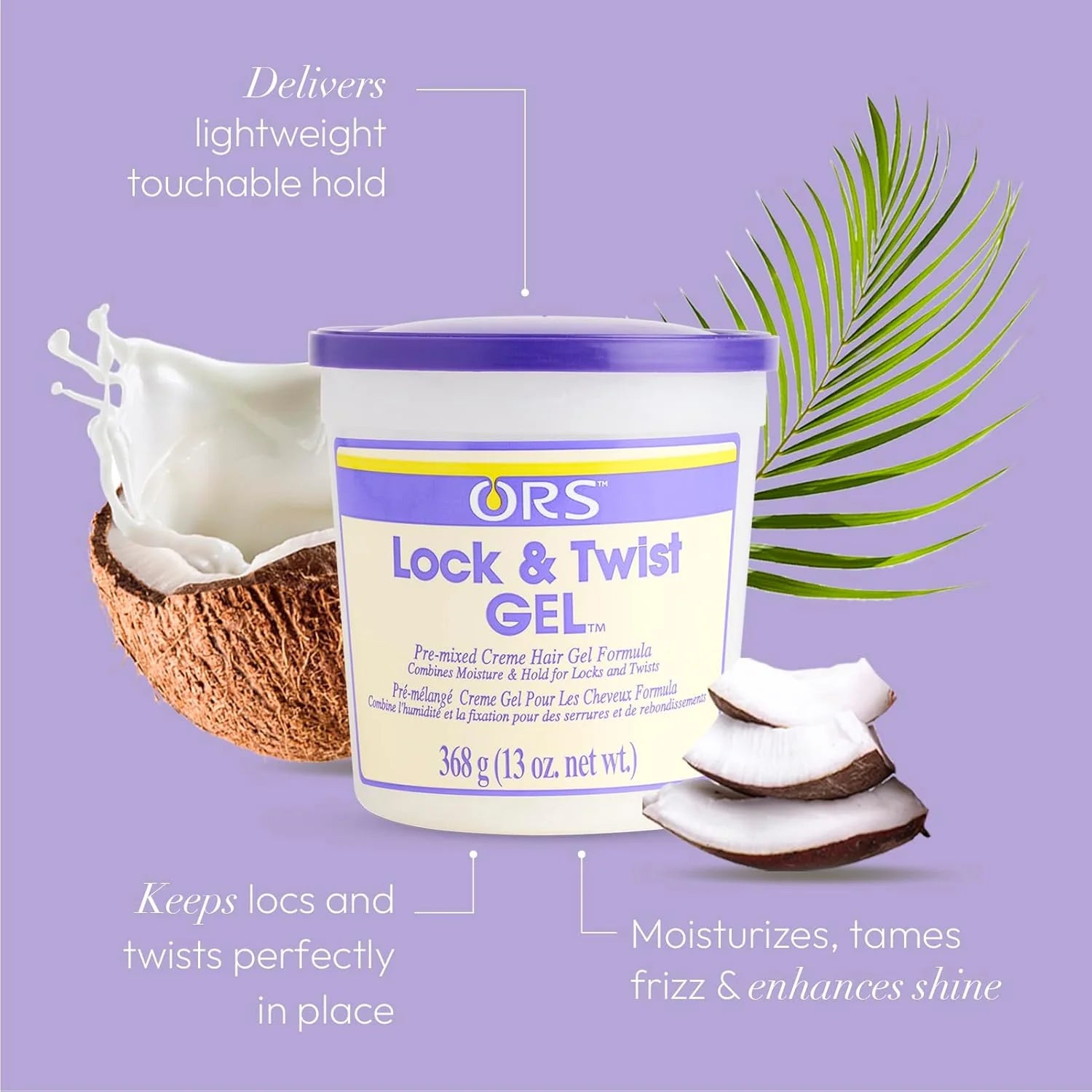 ORS Lock and Twist Gel Hair Gel Formula