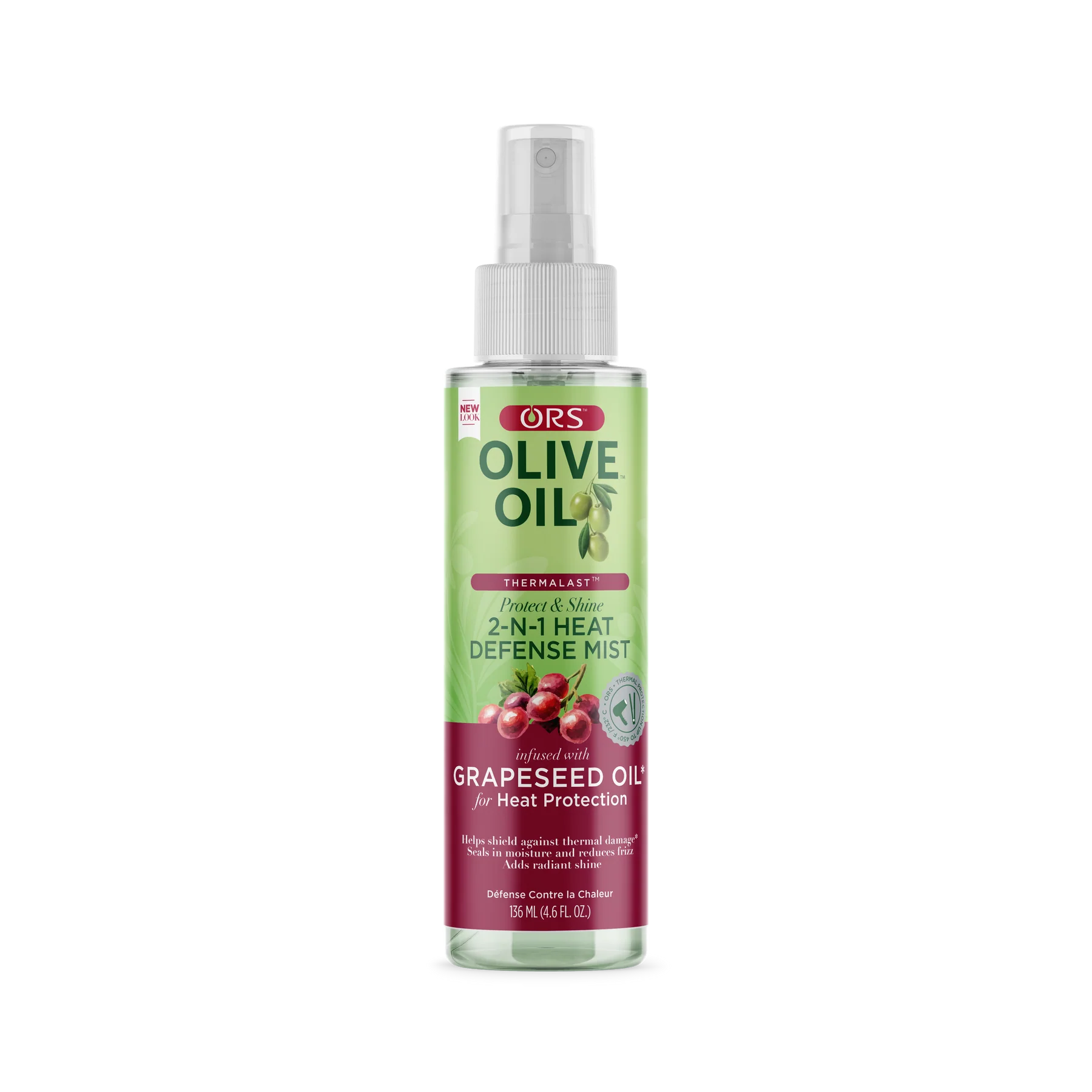 ORS Olive Oil Classics 2-N-1 Shine Mist and Heat Defense