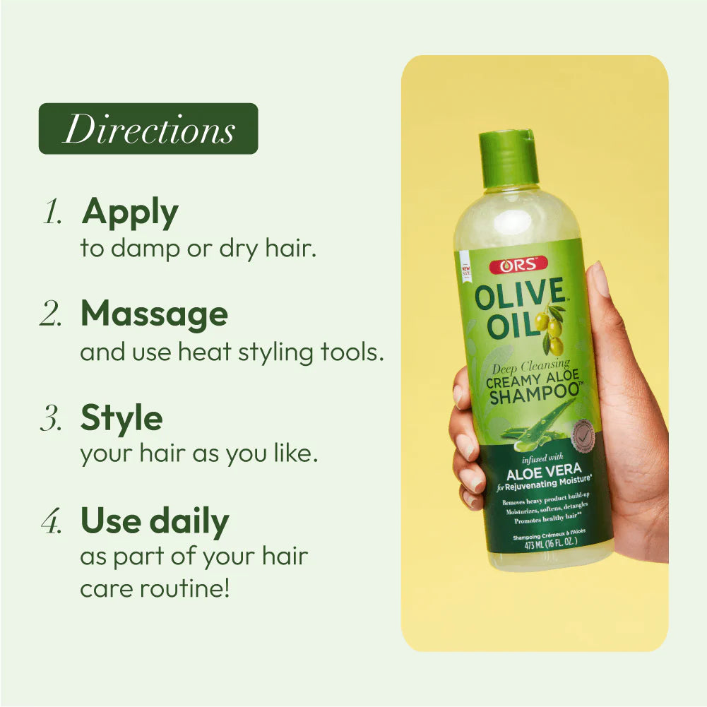 ORS Olive Oil Moisture Restore Creamy Aloe Shampoo