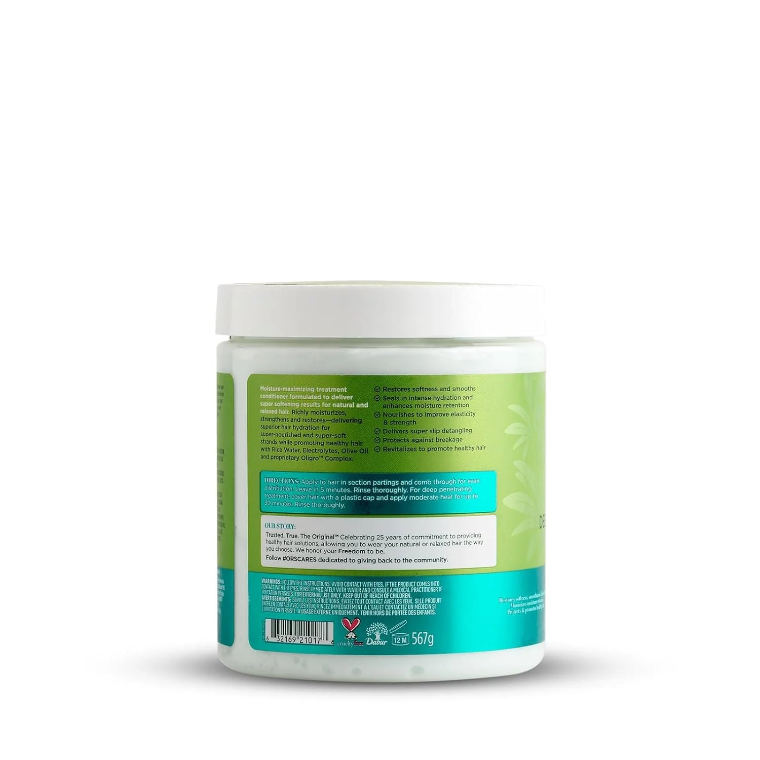 ORS Olive Oil Max Moisture Supper Softening Deep Treatment Conditioner Infused With Rice Water