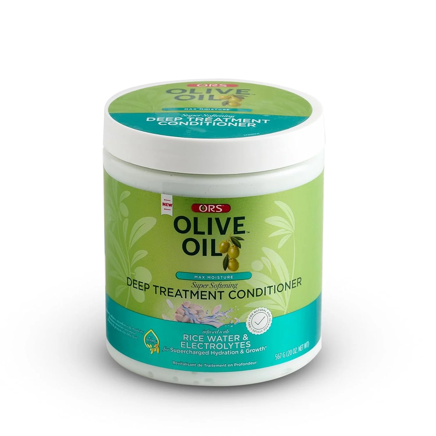 ORS Olive Oil Max Moisture Supper Softening Deep Treatment Conditioner Infused With Rice Water