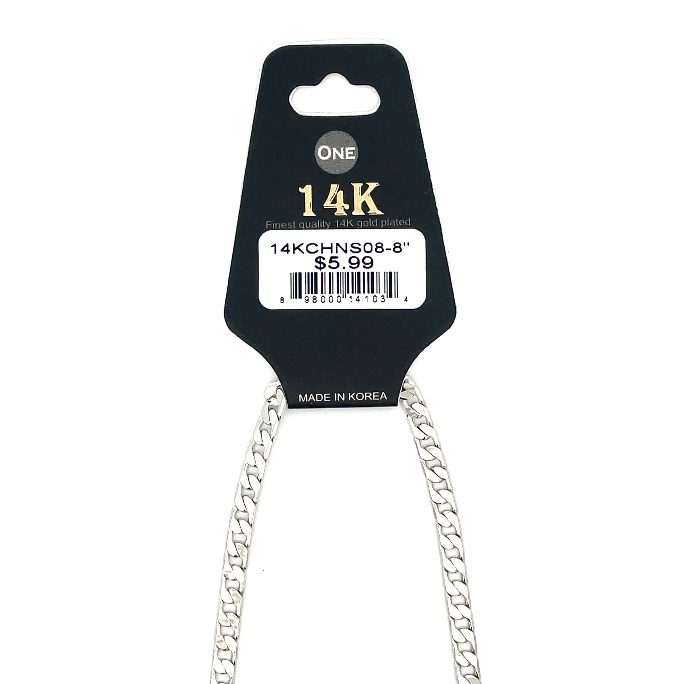 THE ONE - Bracelet 14K W GOLD Plated