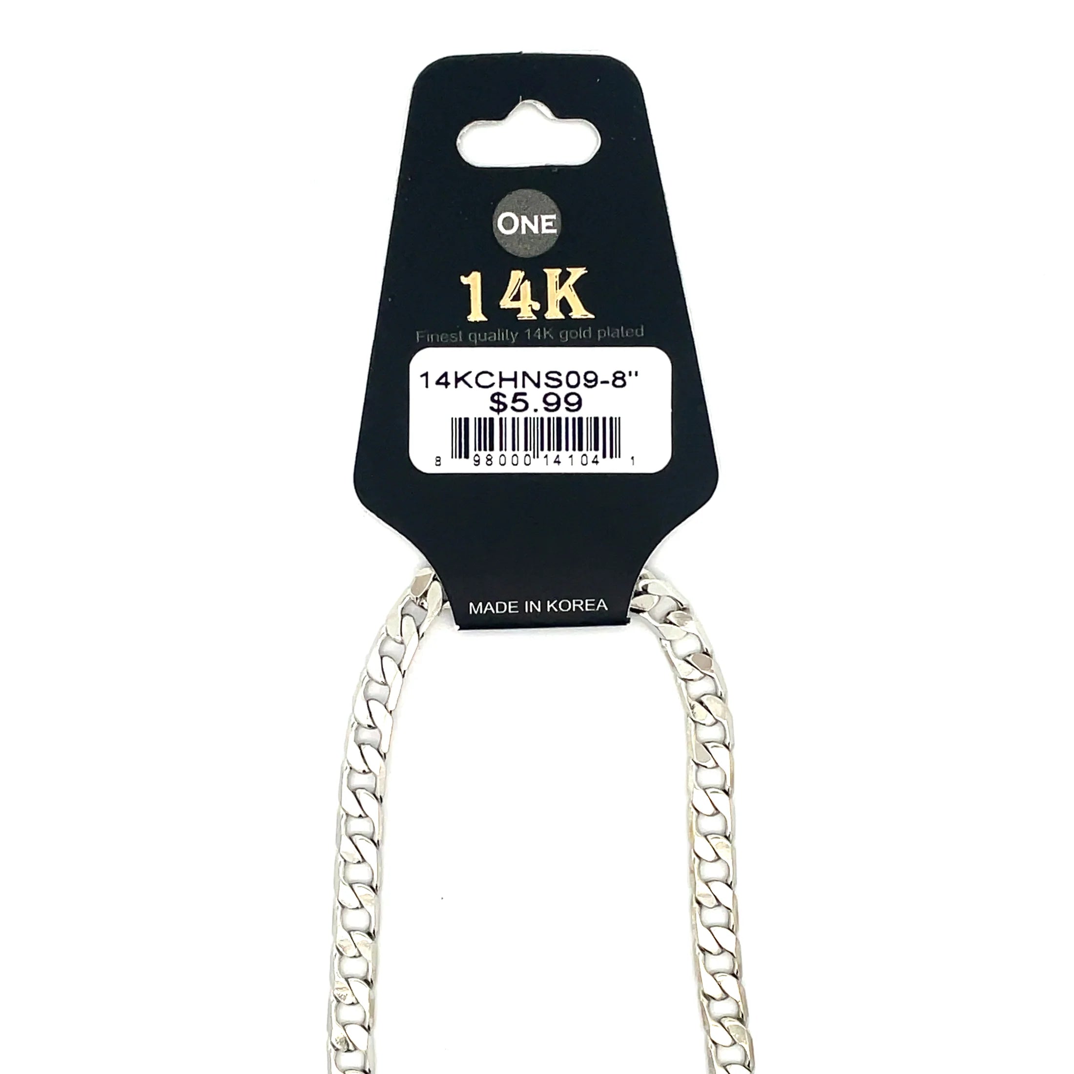 THE ONE - Bracelet 14K W GOLD Plated