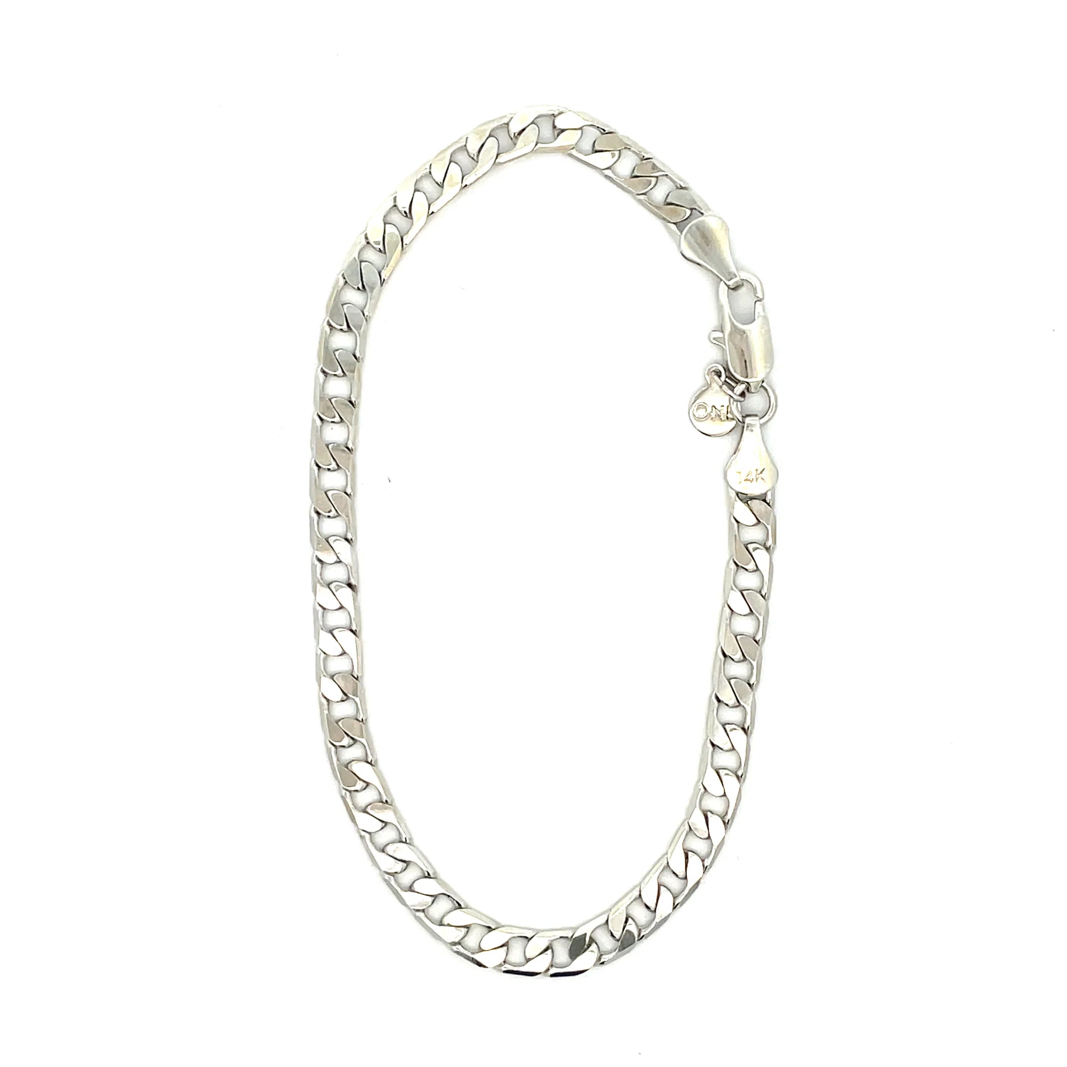 THE ONE - Bracelet 14K W GOLD Plated