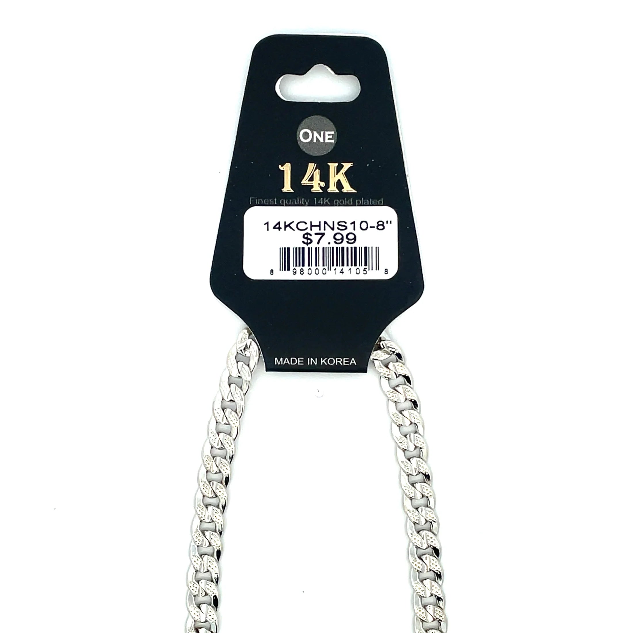 THE ONE - Bracelet 14K W GOLD Plated