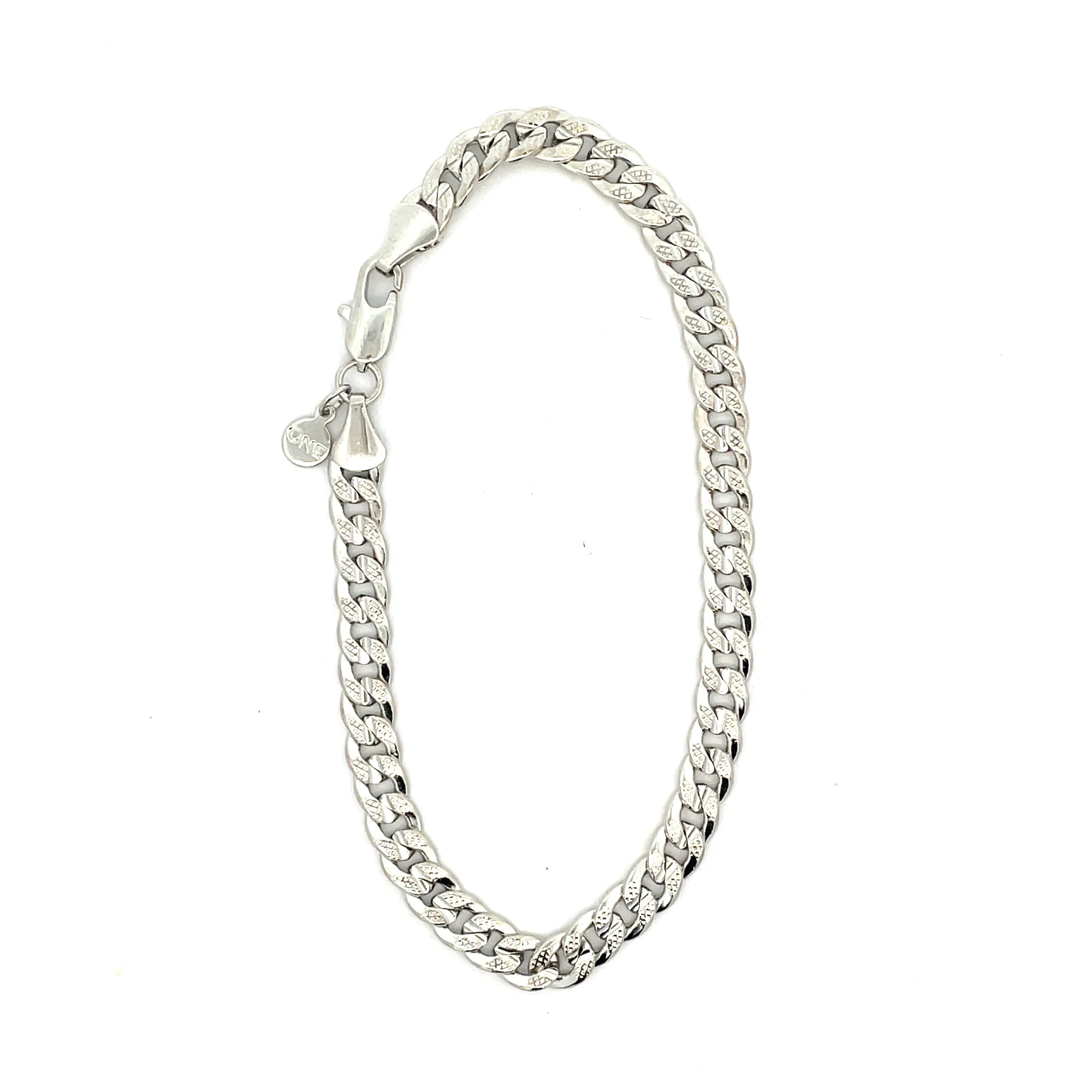 THE ONE - Bracelet 14K W GOLD Plated