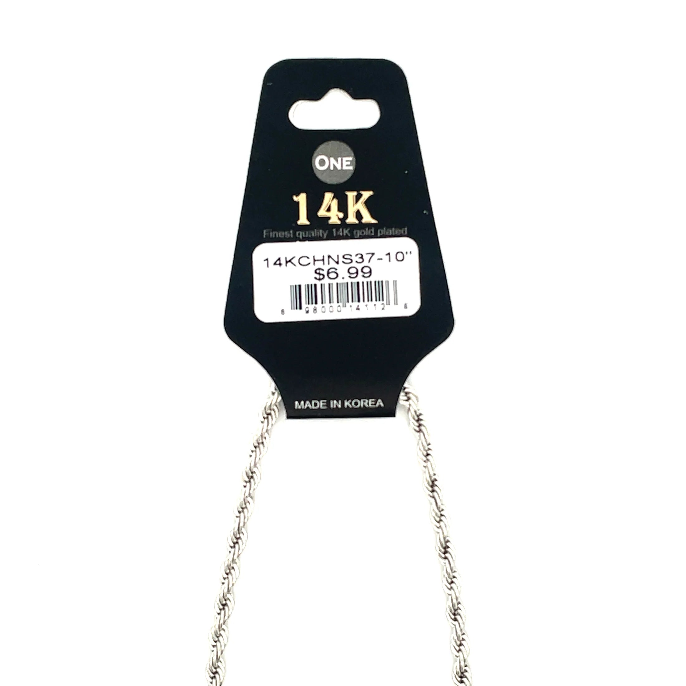 THE ONE - Bracelet 14K W GOLD Plated