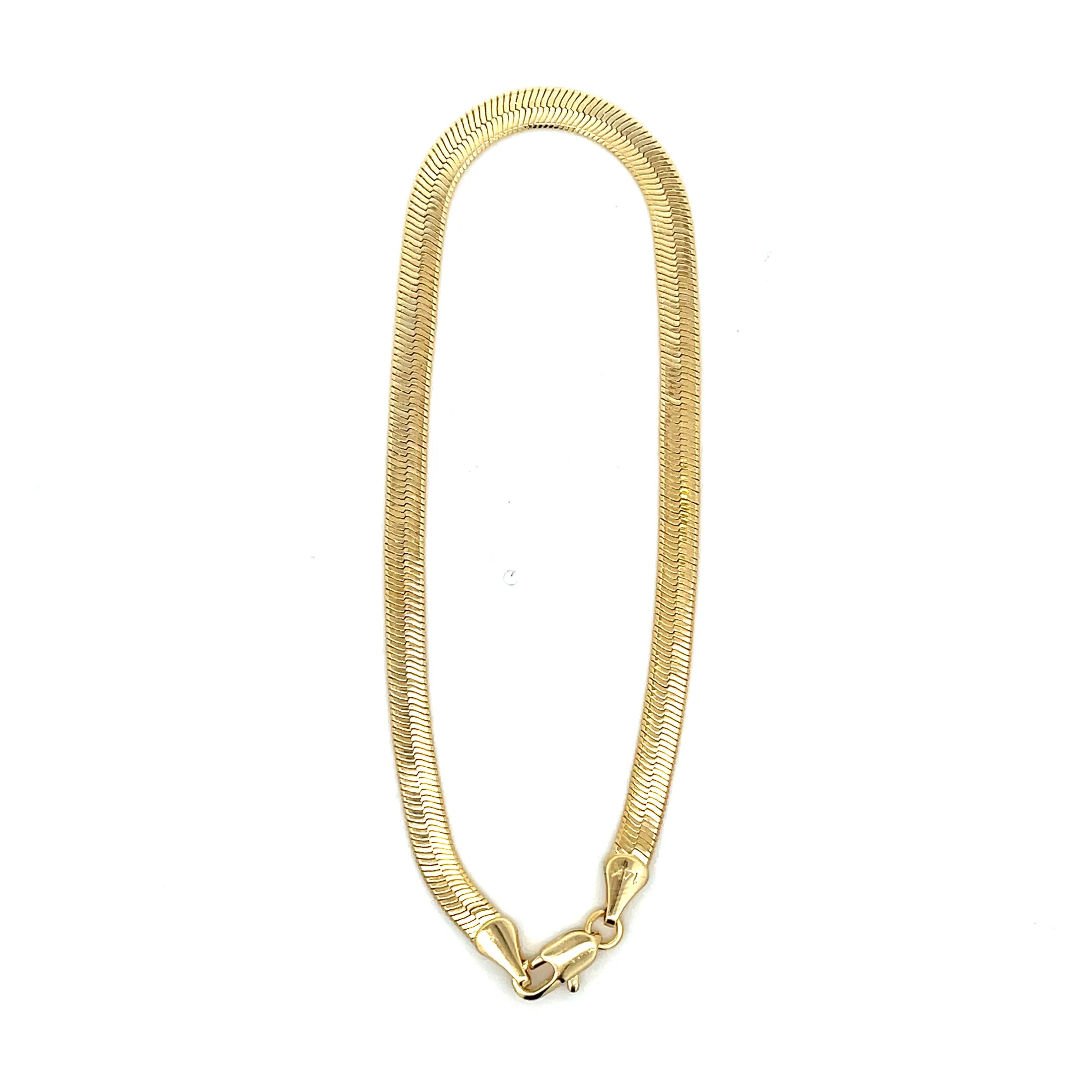 THE ONE - Bracelet 14K W GOLD Plated