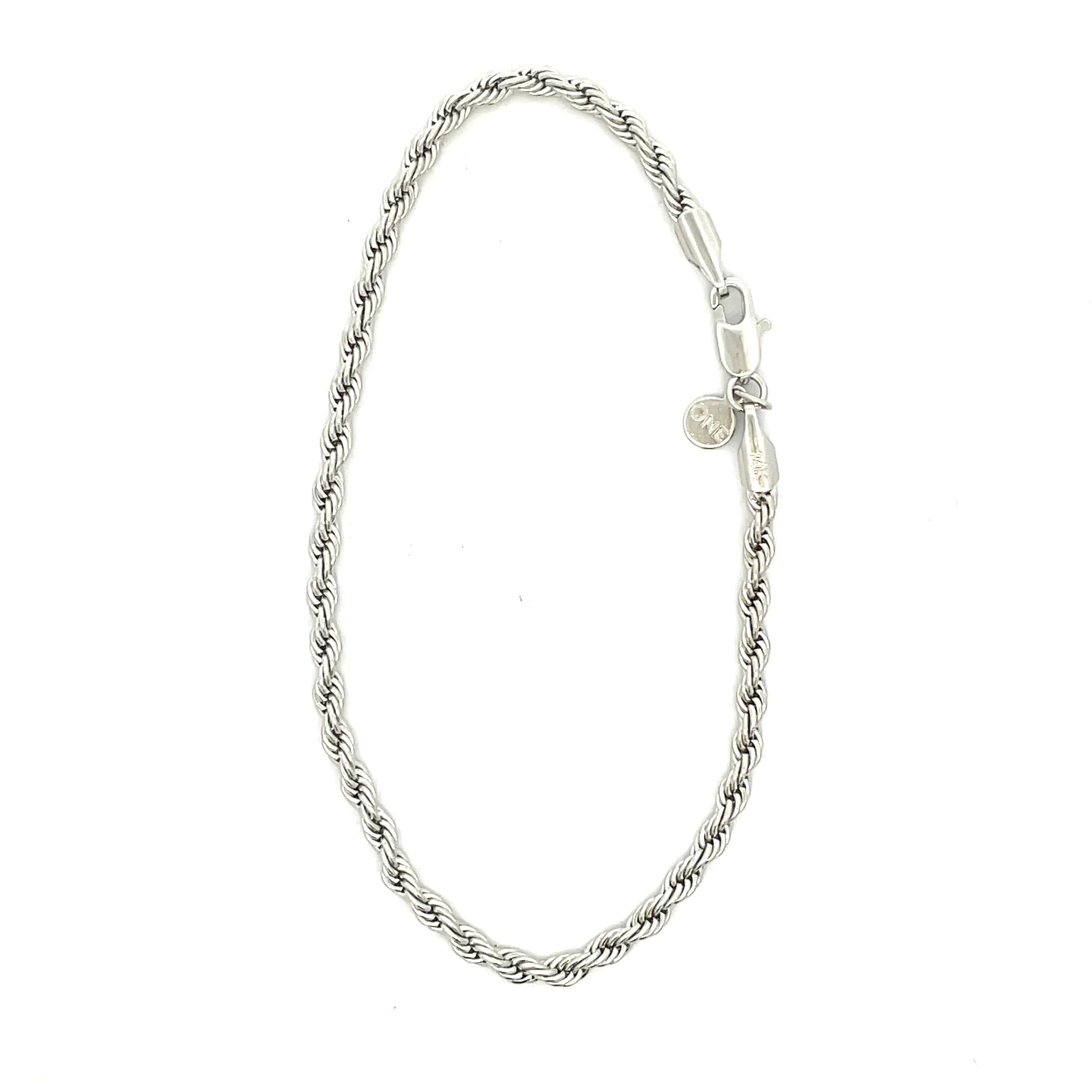 THE ONE - Bracelet 14K W GOLD Plated