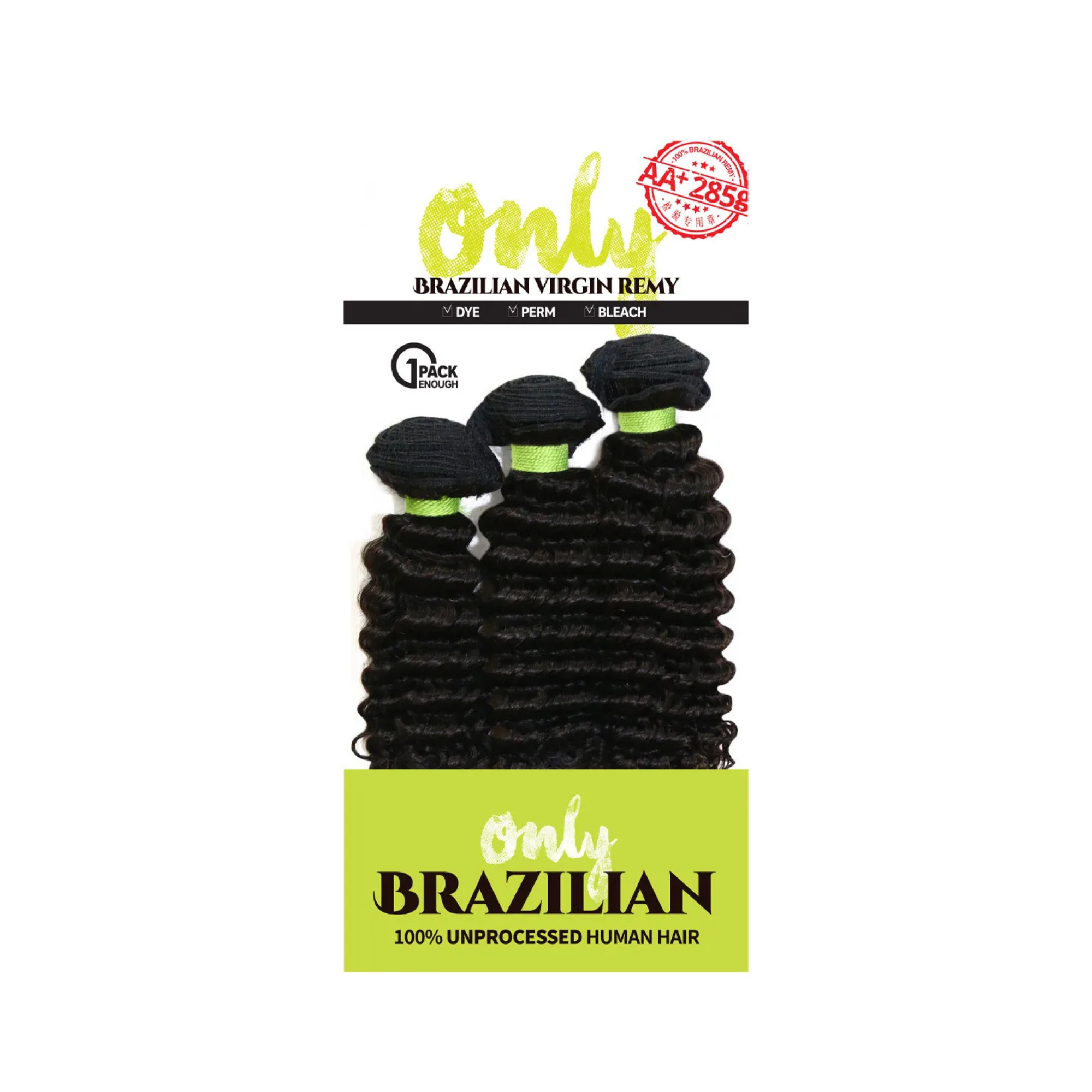 Only Brazilian Virgin Remy Multi Bundles