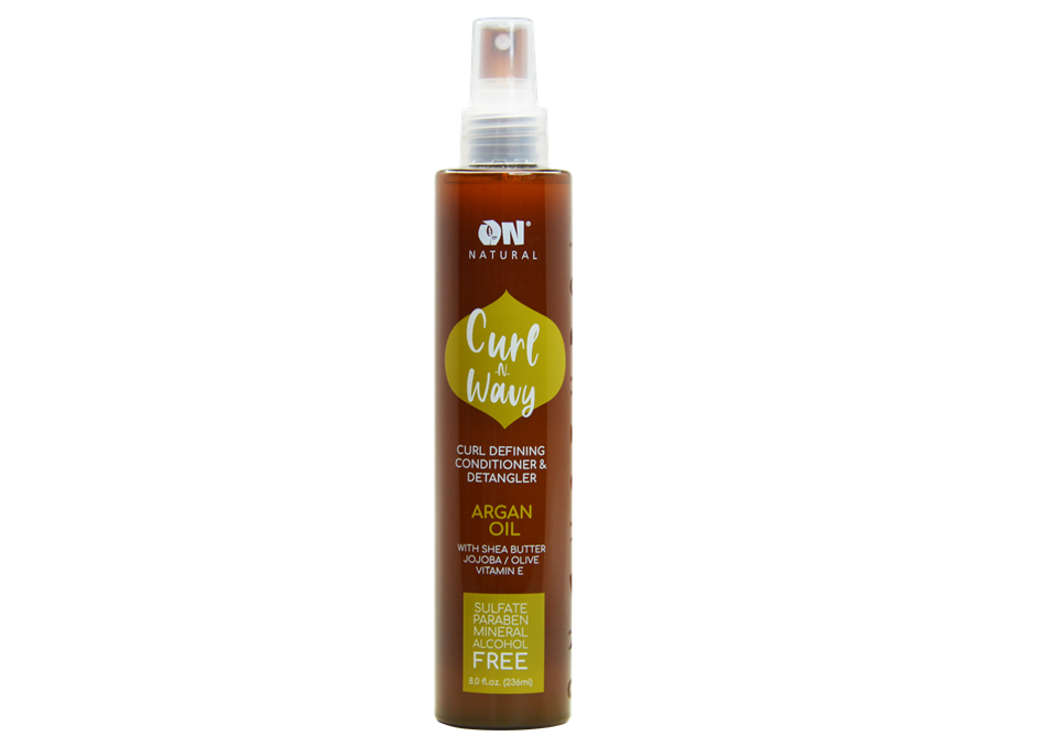 ON NATURAL - Curl n Wavy - Detangler + Argan Tree