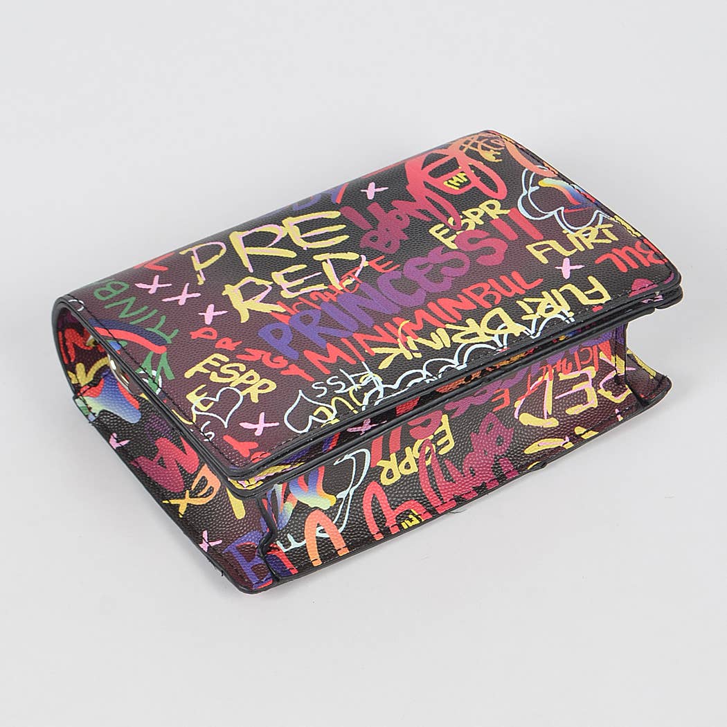 Graffiti OS Chain Crossbody Bag