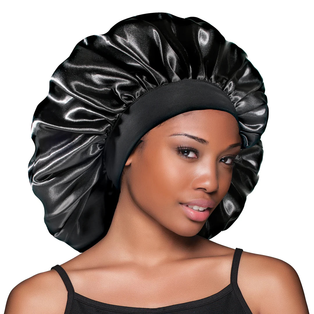 EVOLVE® Jumb Satin Bonnet Black #1670 image 3