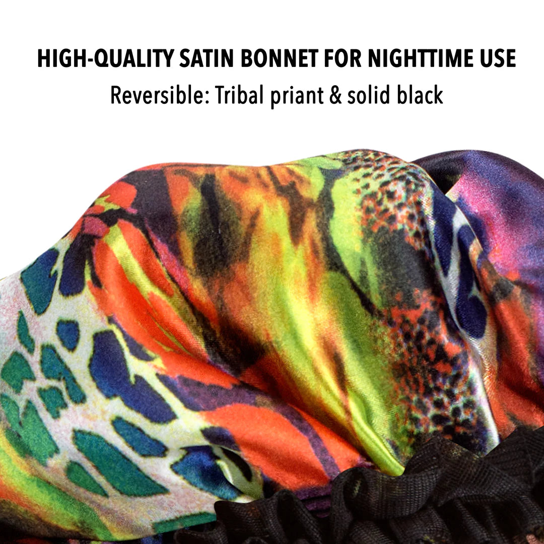 EVOLVE® Satin Reversible Bonnet Exotic #670 image 3