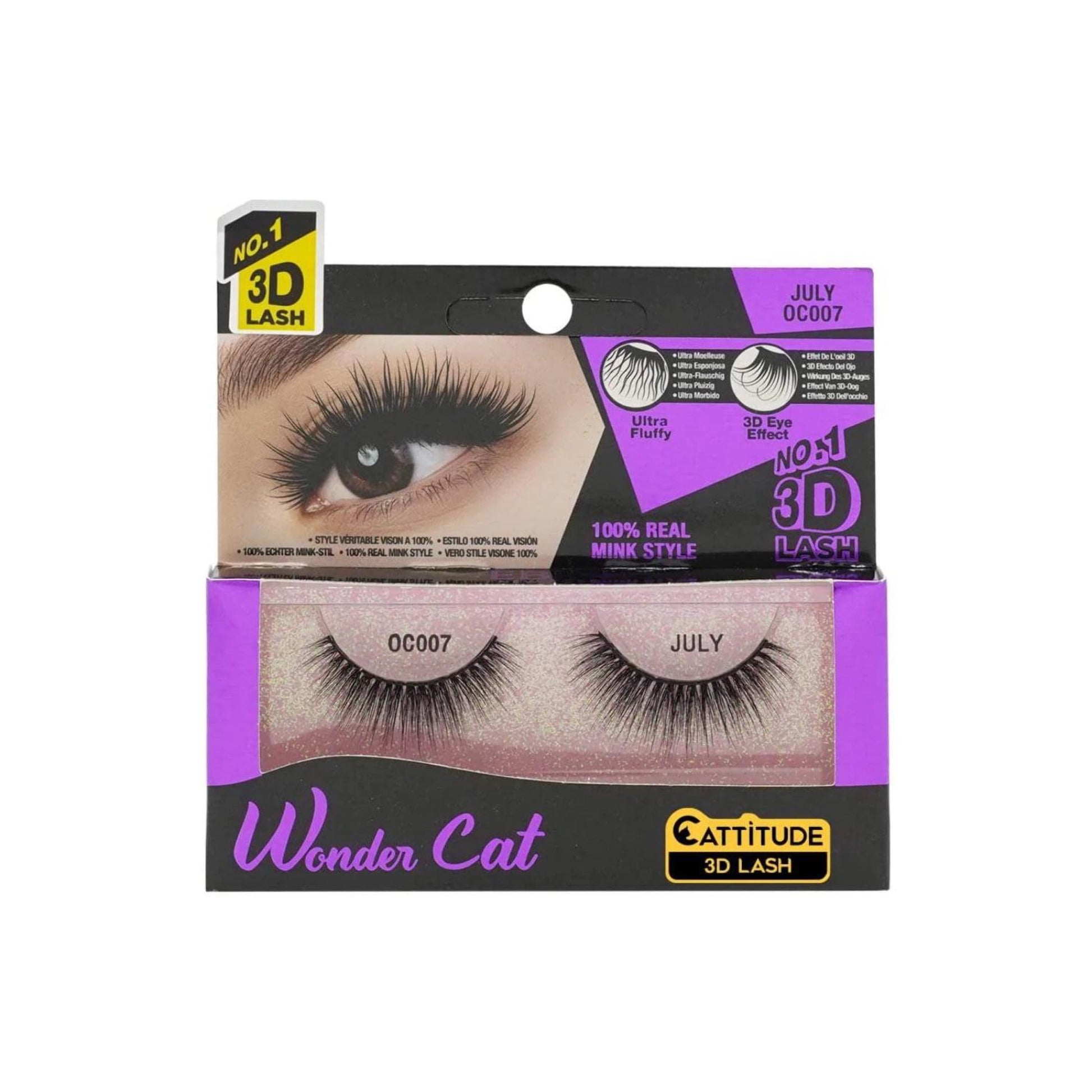 Ebin Wondercat July Lashes OC007 image 0