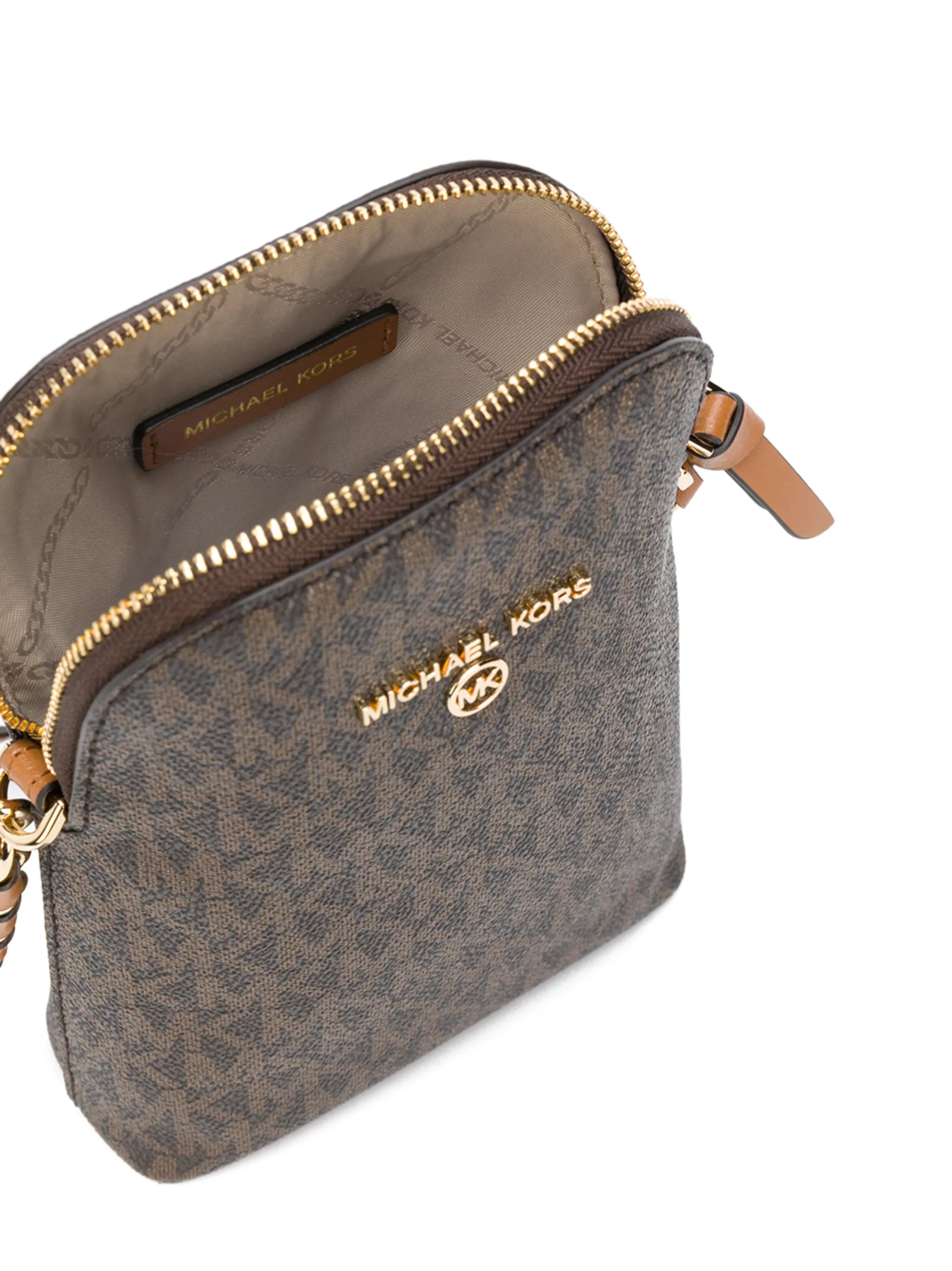 Michael Kors Jet Set Charm Xbody Brown/Acorn image 1