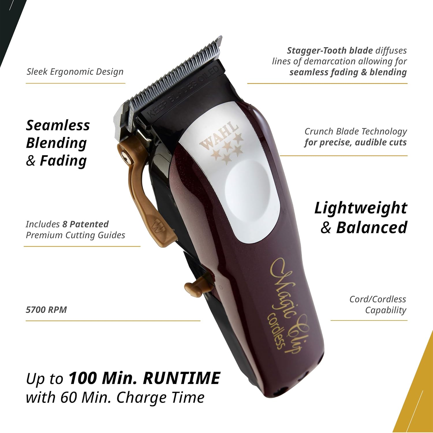 Wahl® Professional Magic Clip Cordless Stagger-Tooth Blade 5Star image 3