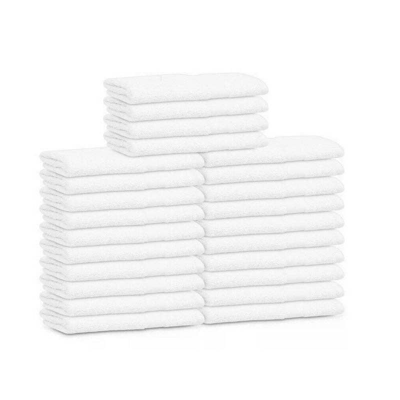 Salon Towel White 16"x27" For Hand, Gym, Beauty, Hair, Spa