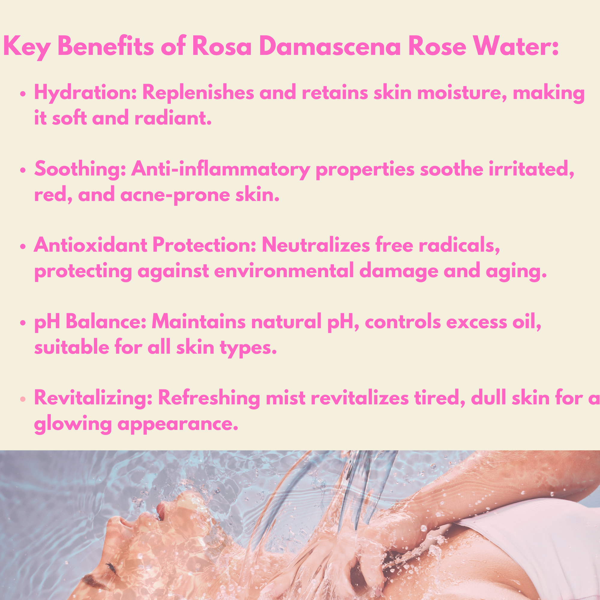ON NATURAL - Rose Water + Collagen