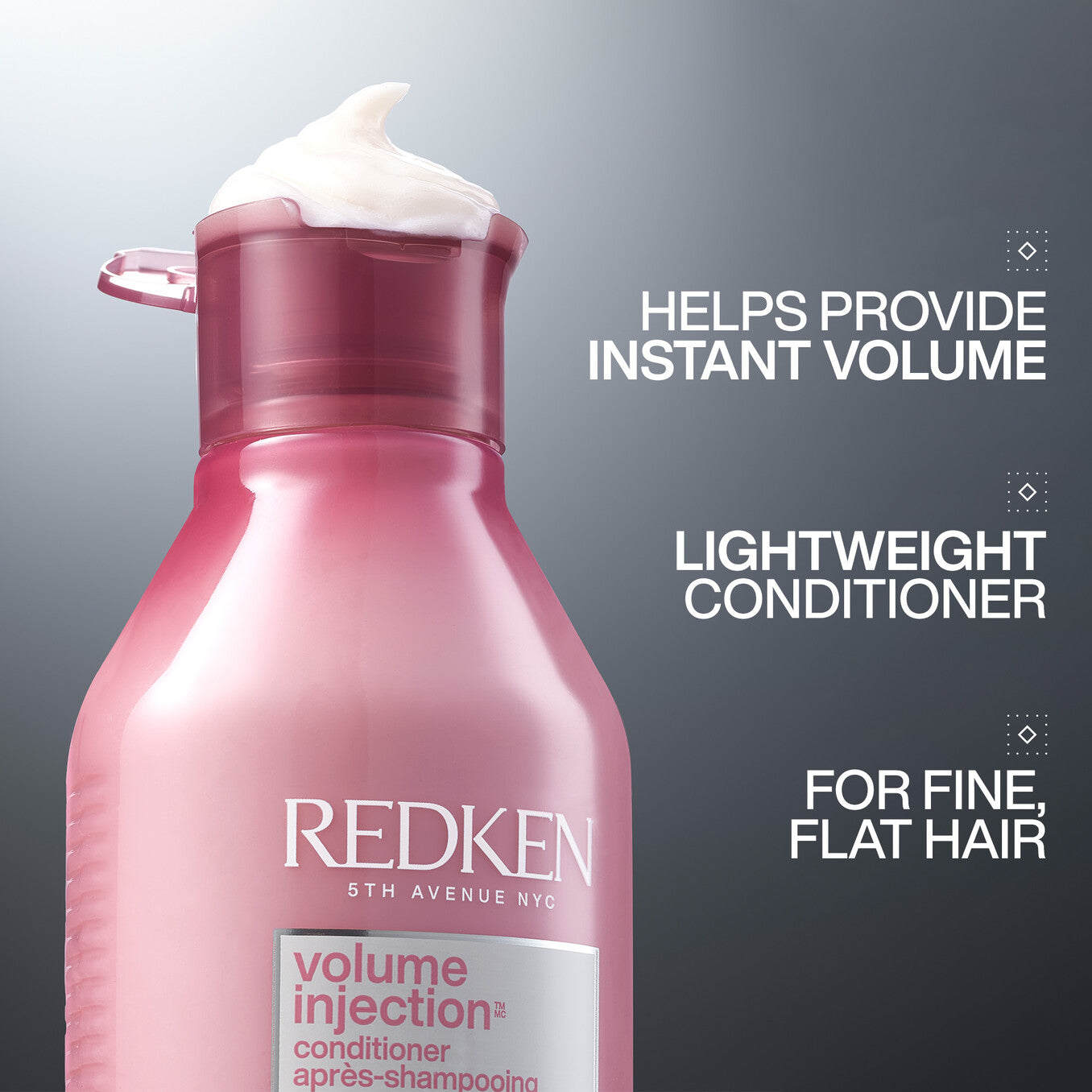 REDKEN® Volume Injection Conditioner Lightweight Volumizing image 1