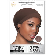 EVOLVE® Wig Cap 2-Pack Brown #3308 image 0