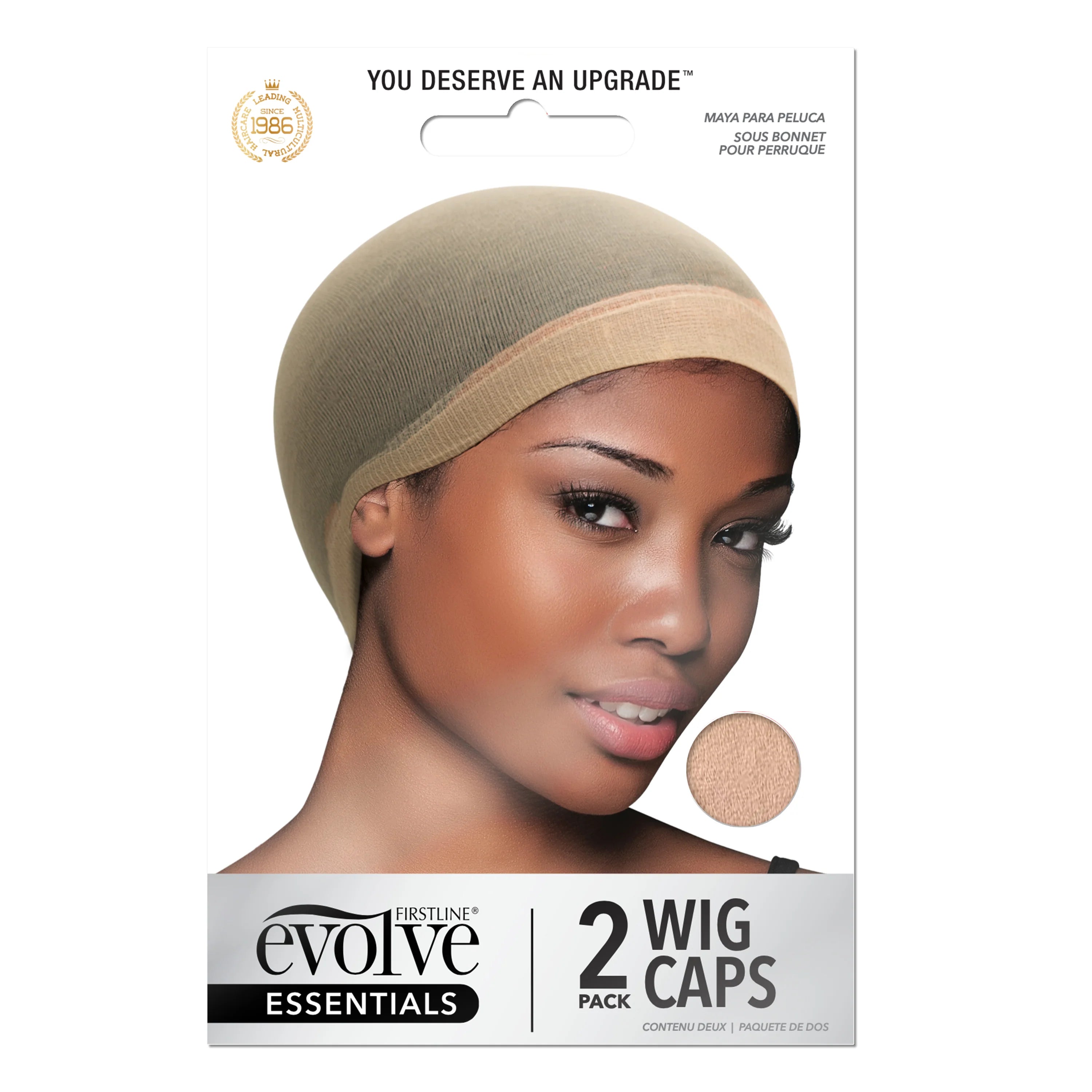 EVOLVE® Wig Cap 2-Pack Neutral #3307 image 0