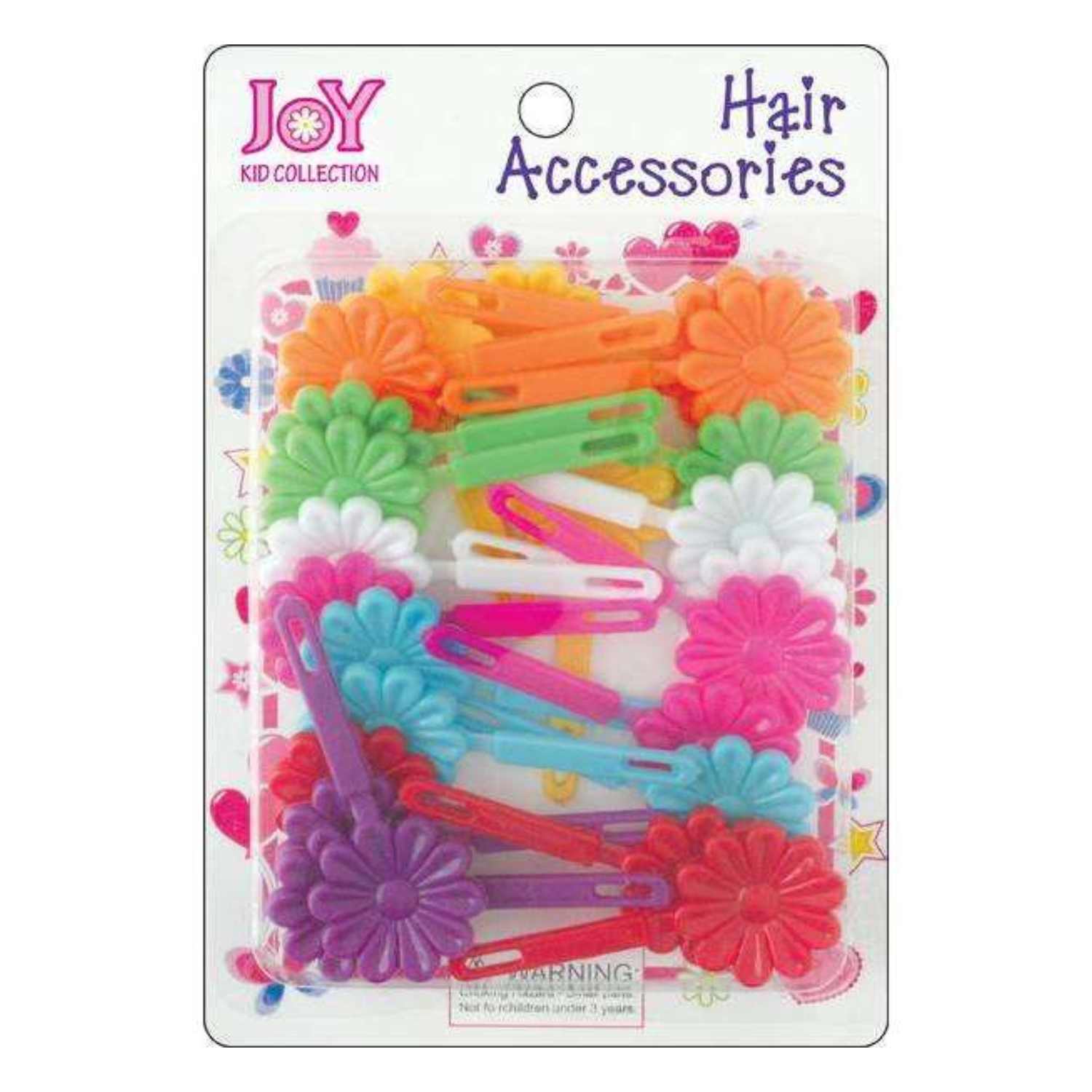 Joy Ribbon Barrette 12ct Assorted Gold